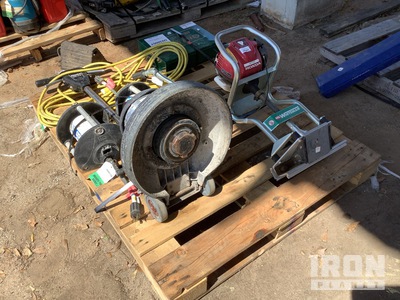 Quantity of (1) Concrete Screed, (1) Floor Buffer, (2) Concrete Vibrators, & (1) Roller Kit