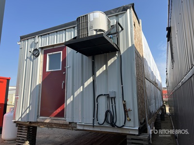 60 ft x 12 ft Frameless Mobilne biuro