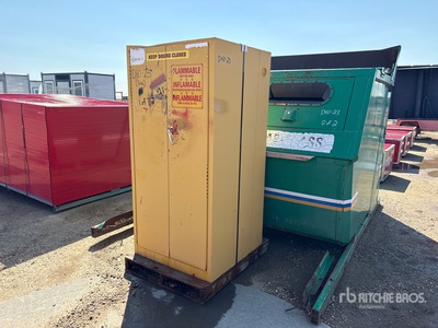 Justrite 6560P Flammable Liquid Storage Cabinet,hydronic dumpster Divers - Industriel