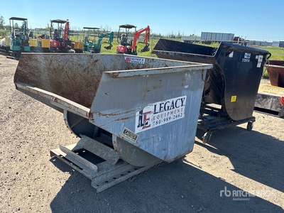 Quantity of (2) Self-Dumping Hopper