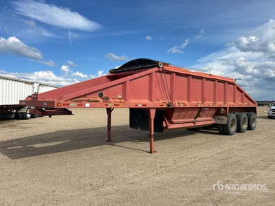 2000 Decap 42 ft Tri/A Belly Dump Trailer