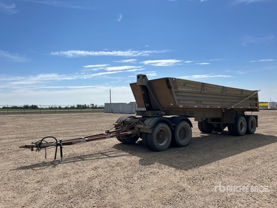 2006 Load Line GED-25 25 ft Quad/A End Dump Trailer