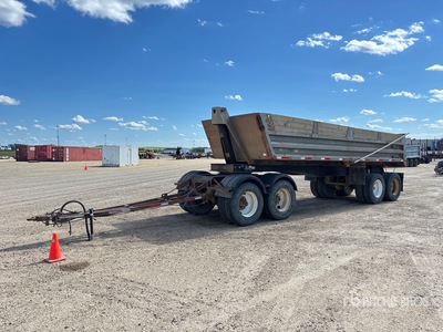 2006 Load Line GED-25 25 ft Quad/A End Dump Trailer