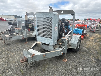 2007 Power Prime DV200C Trailer-Mounted Water Pump