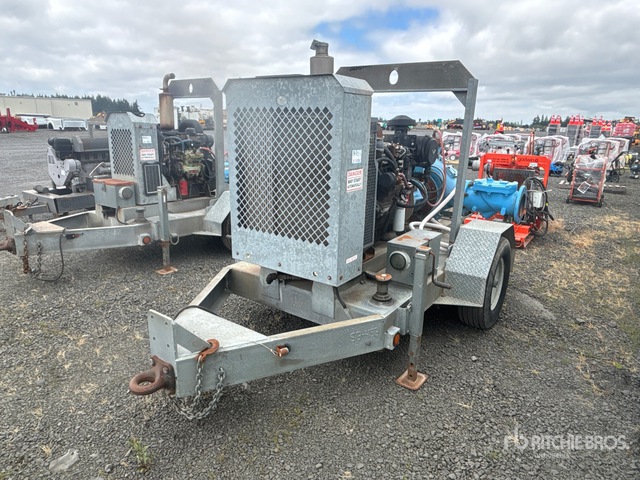 2007 Power Prime DV200C Trailer-Mounted Water Pump