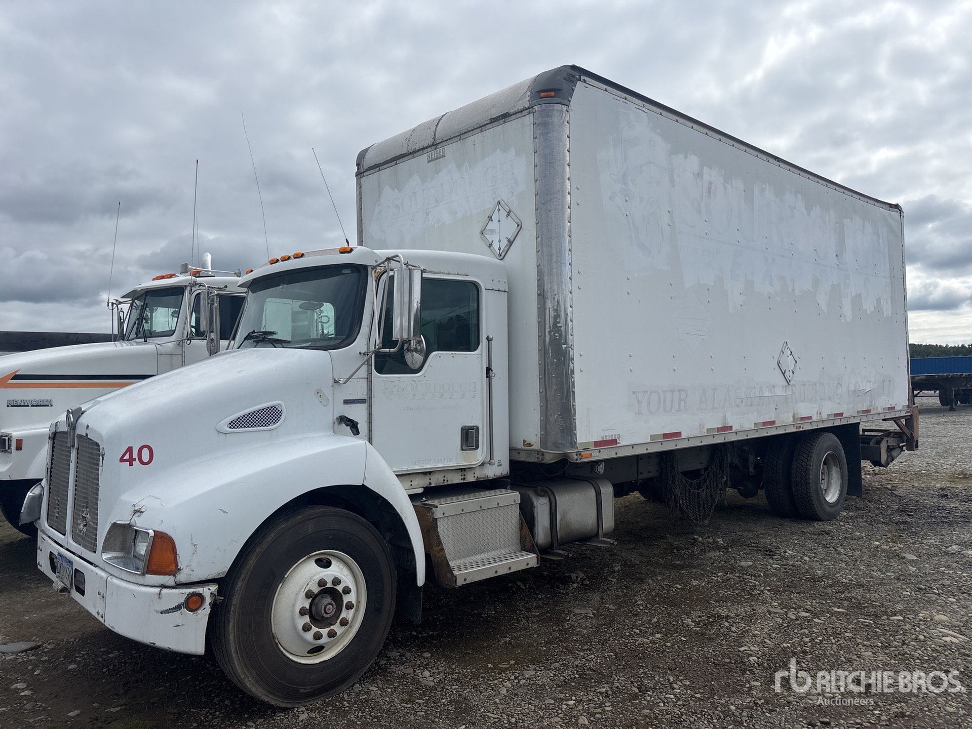 1998 Kenworth T300 4x2 Van Truck (Inoperable)