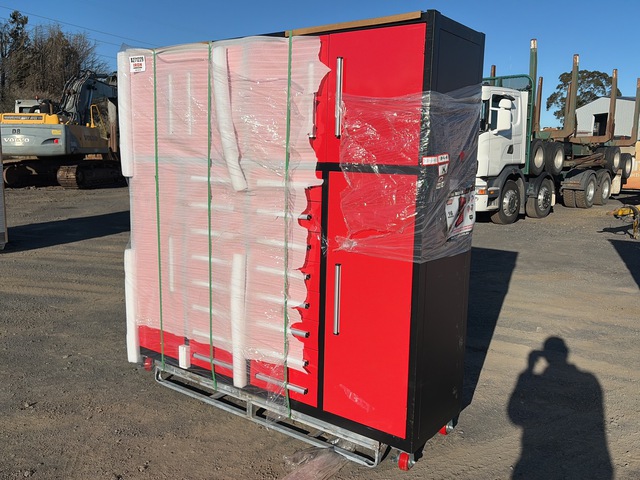 2220 mm 16-Drawer Tool Cabinet (Unused)