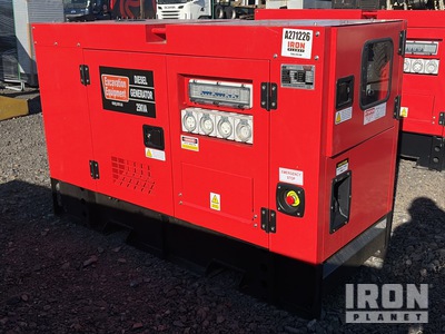 2025 EXEQ 25-3 25 kVA Skid-Mounted مولد
