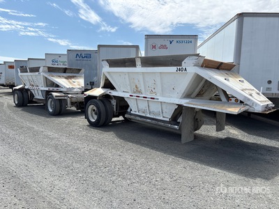 1980 Fruehauf S/A Lead ボトムダンプトレーラー