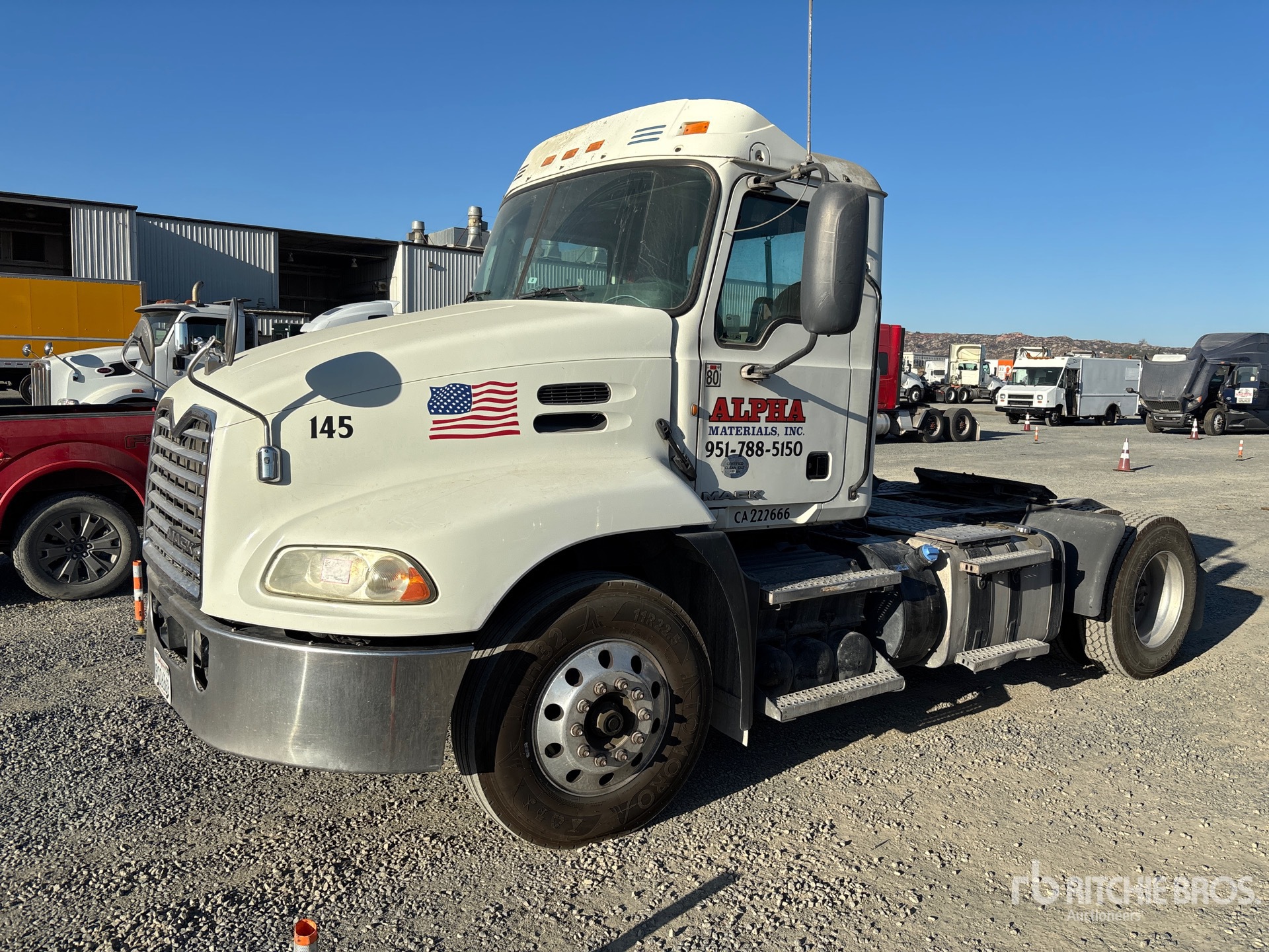 2016 Mack CXU600 4x2 S/A Day Cab Truck Tractor