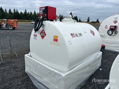 2026 AM Tank 1000     1000 gal Skid Mounted Steel Diesel Fuel Tank (Unused)