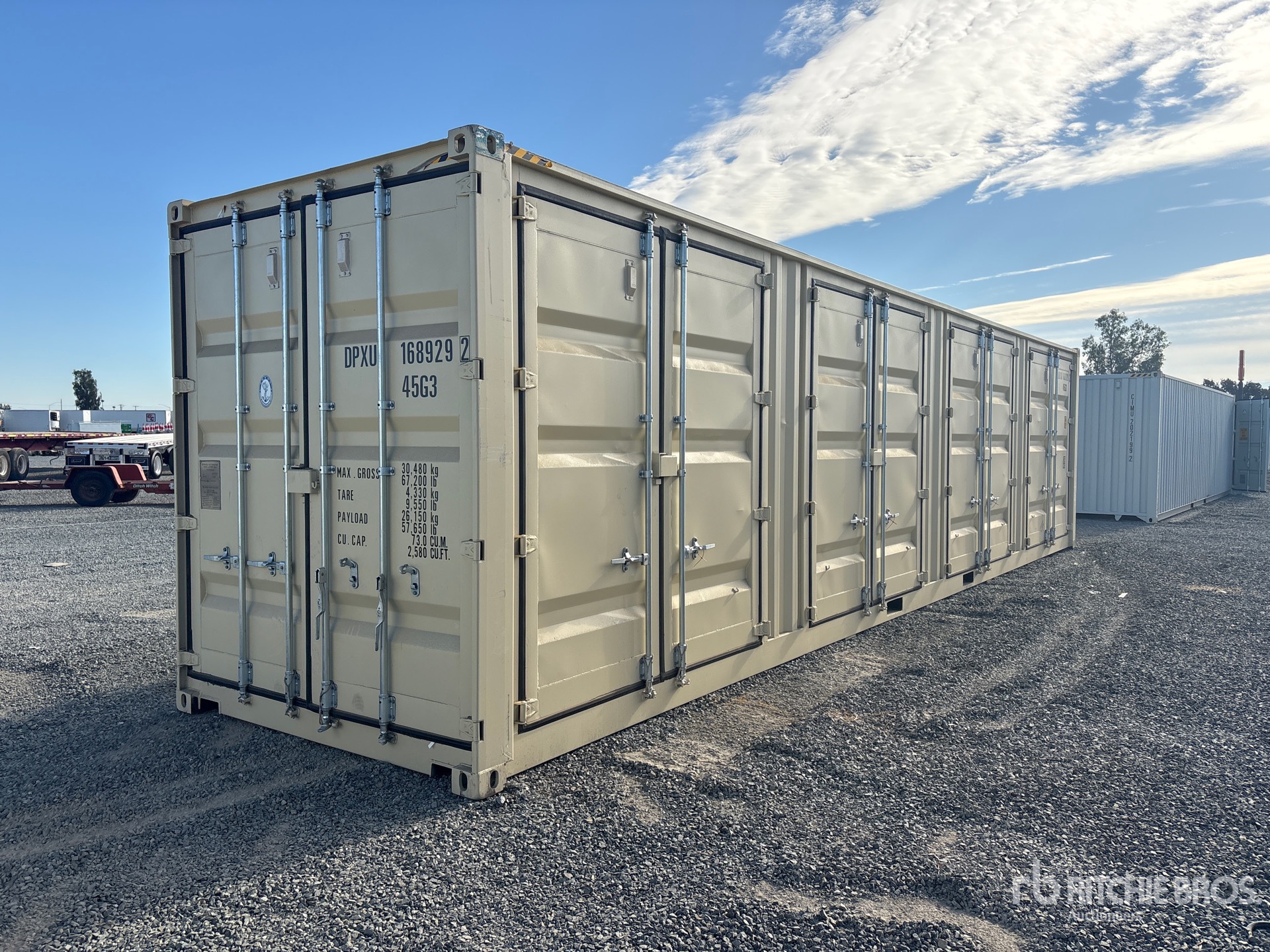 2026 40 ft High Cube Multi-Door Storage Container (Unused)