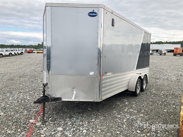 2016 United Trailer 18 ft Enclosed Trailer