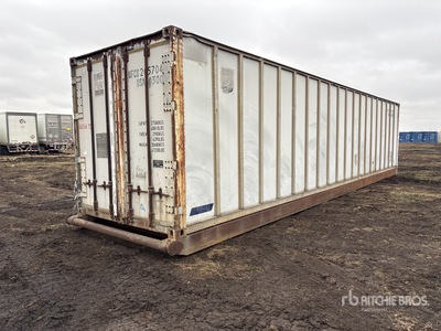 40 ft Standard Skid-Mounted Storage Container