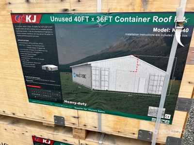 KJ K3640 36 ft x 40 ft مأوى الحاوية