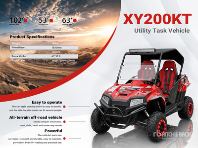 2026 XY200KT-RED Vehiculo Utilitario (Sin Usar) / Nutzfahrzeug (Unused)