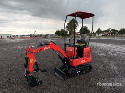 2026 ME15 Miniexcavadora (Sin Usar) / Mini Excavator (Unused)