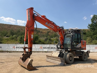 2019 Hitachi ZX145W-6 Wheel Excavator
