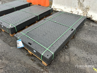 2026 SKLP SK-LJB12 Polyethylene Sheet Ground Protection Mats 47in x 94.5in (Unused)