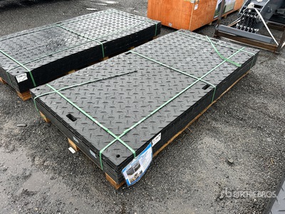 2026 SKLP SK-LJB12 Polyethylene Sheet Ground Protection Mats 47in x 94.5in (Unused)