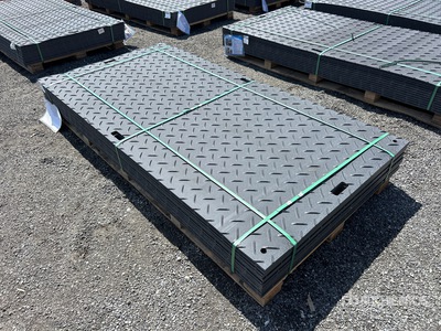 2026 SKLP SK-LJB12 47 in x 94.5 in Polyethylene Sheet Ground Protection Mats (Unused)