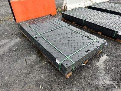 2026 SKLP SK-LJB12 Polyethylene Sheet Ground Protection Mats (Unused)