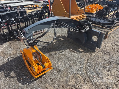 2026 GIYI GY-RG63 Mini 360°Rotating Skid Steer Grapple (Unused)