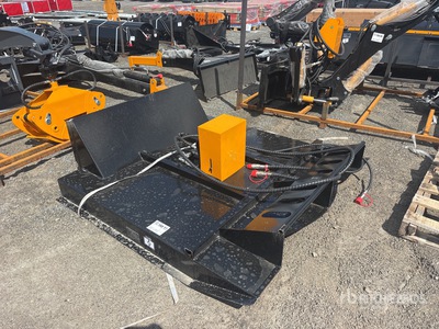 2026 GIYI GY-BC63 57 in Mini Skid Steer Brush Cutter (Unused)