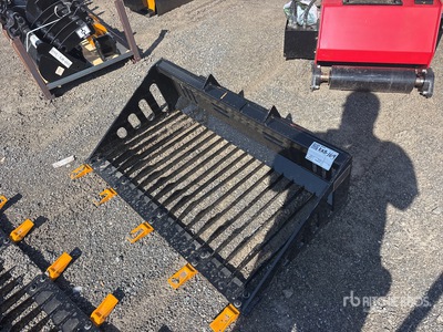 2026 GIYI GY-RB44 43 in Mini Rock Skid Steer Bucket (Unused)