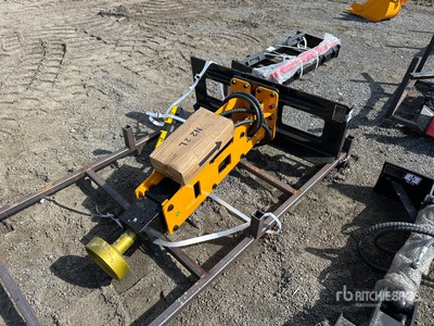 2026 GIYI GY-D680 56 in Skid Steer Post Driver (Unused)