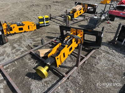 2026 GIYI GY-D680 56 in Skid Steer Post Driver (Unused)