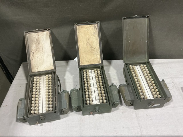 (16) Associated Industries J-1077A/U Distribution Boxes (16) Associated Industries J-1077A/U Distribution Boxes