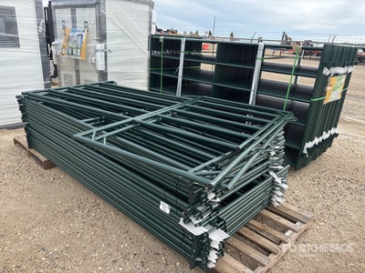 Quantity of (56) 2026 Suihe NP10-54-2 10 ft Powder Coated Livestock Panel (Unused)