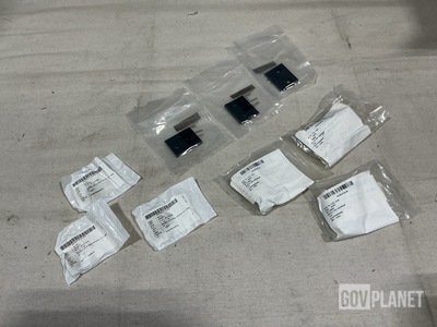 (135) Retaining Clips, (94) Tapered Spacers & Assorted Items