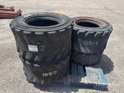 Quantity of (4) 33x15.5-16.5 Tires