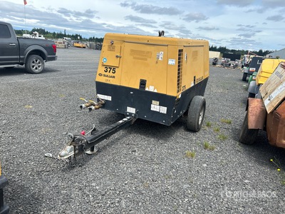 2011 Sullair SU 375 375 cfm Mobile Air Compressor