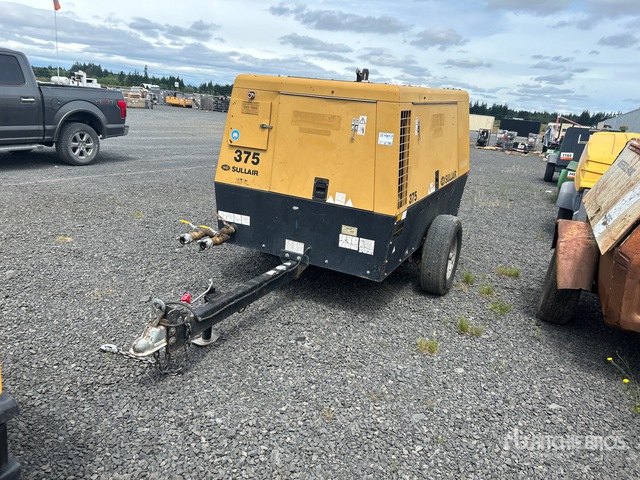 2011 Sullair SU 375 375 cfm Mobile Air Compressor