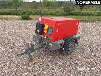 2017 Kaeser M20 Mobile Compresseur A Air Air Compressor (Inoperable)