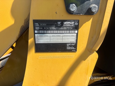 2016 Cat 906M Wheel Loader