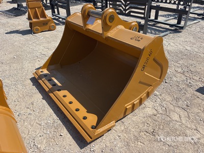 2026 Warrior WBMCC20-1500 59 in Cleanup Excavator Bucket - Fits Cat 320 / 20 - 25 ton (Unused)