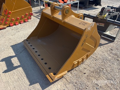 2026 Warrior WBMCC20-1500 59 in Cleanup Excavator Bucket - Fits Cat 320 / 20 - 25 ton (Unused)