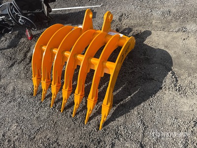 2026 GIYI Excavator Rake - Fits Cat 305 (Unused)
