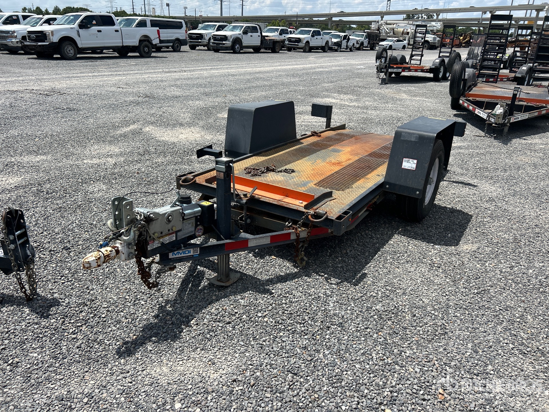 2022 MMDI T410H 10 ft S/A Tilt Deck Trailer