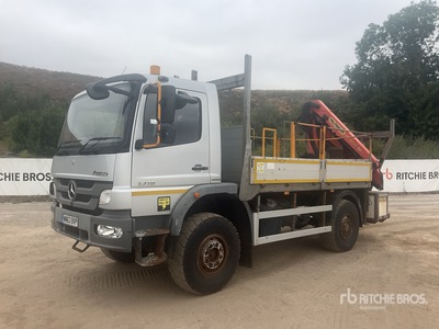 2013 Mercedes-Benz Atego 1318 4x4 Flatbed Truck