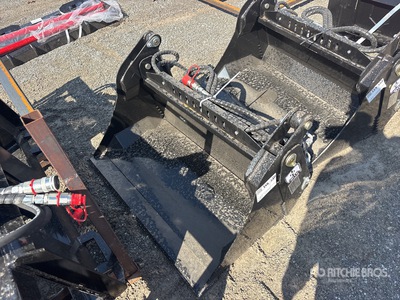 2026 GIYI GY-XKH39 39 in Multi-Purpose Mini Skid Steer Bucket (Unused)
