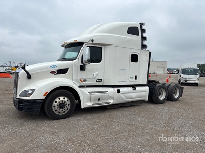 2019 Peterbilt 579 6x4 Cabeza Tractora Cabina Dormitorio