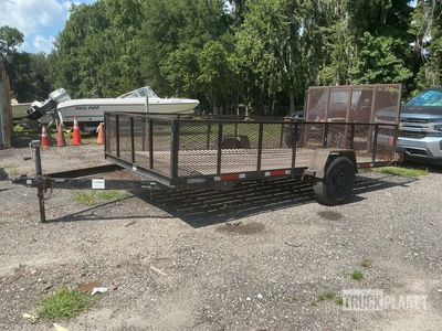 2009 Sun Coast 14 ft S/A Utility Trailer