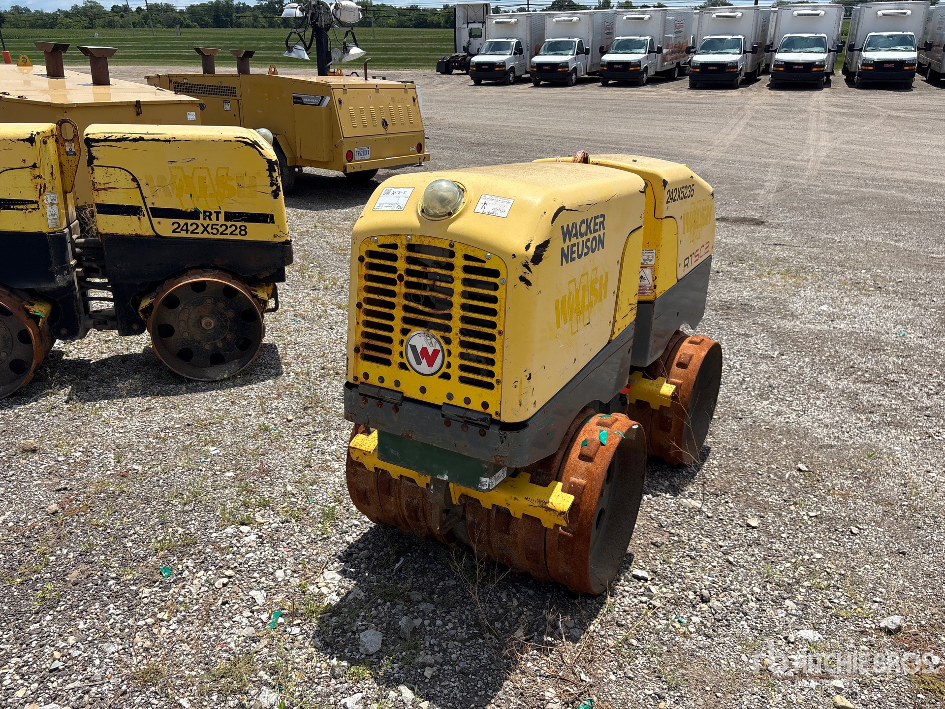 2014 Wacker Neuson RTSC2 Trench Compactor