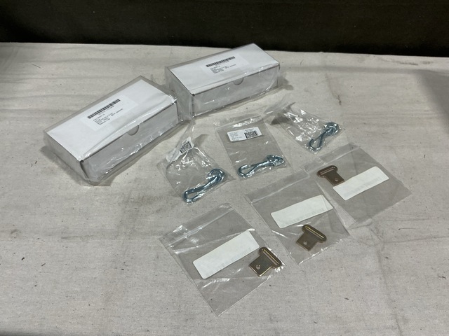 (109) Hoist Hooks, (222) Strap Fastener Loops & Assorted Items (109) Hoist Hooks, (222) Strap Fastener Loops & Assorted Items