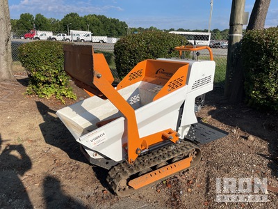 Land Hero LDH-MCD500 Stand-On Self-Loading Mini Crawler Dumper